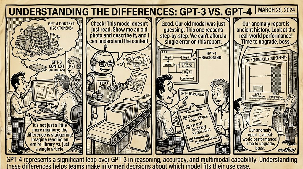 The Differences Between GPT-3 and GPT-4